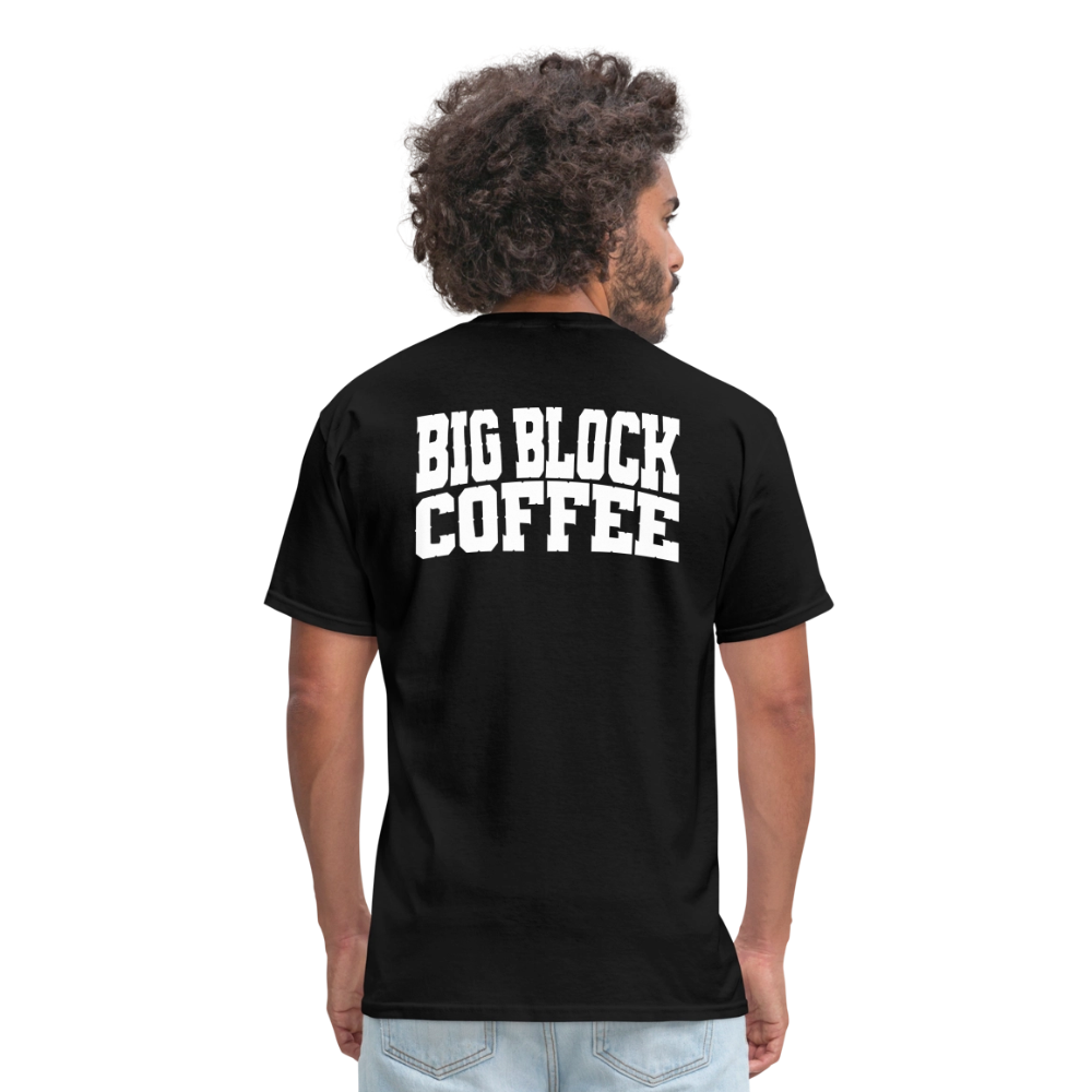 Big Block Coffee T Shirt - Basic - black