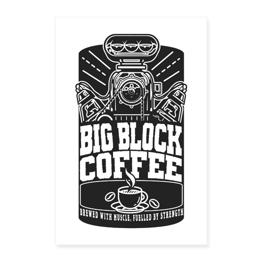 Poster 24x36 - white