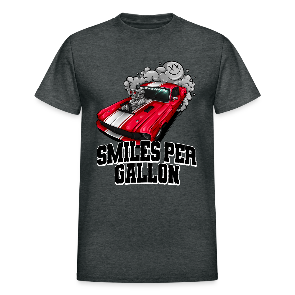 Smiles Per Gallon - Rocket - deep heather