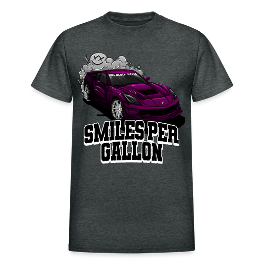 Smiles Per Gallon - Ghost - deep heather