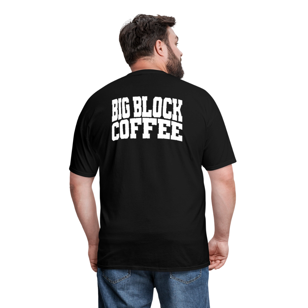 Big Block Coffee T Shirt - Basic - black