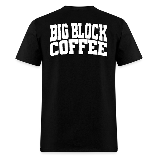 Big Block Coffee T Shirt - Basic - black
