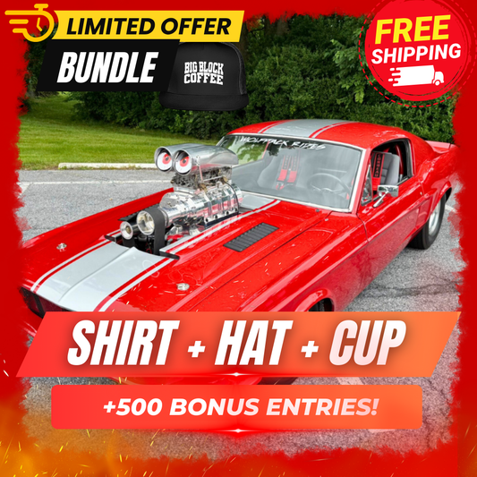 Merch Bundle (Shirts + Hat + Coffee Mug)