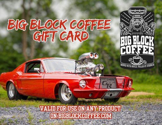 Big Block Coffee Gift Card